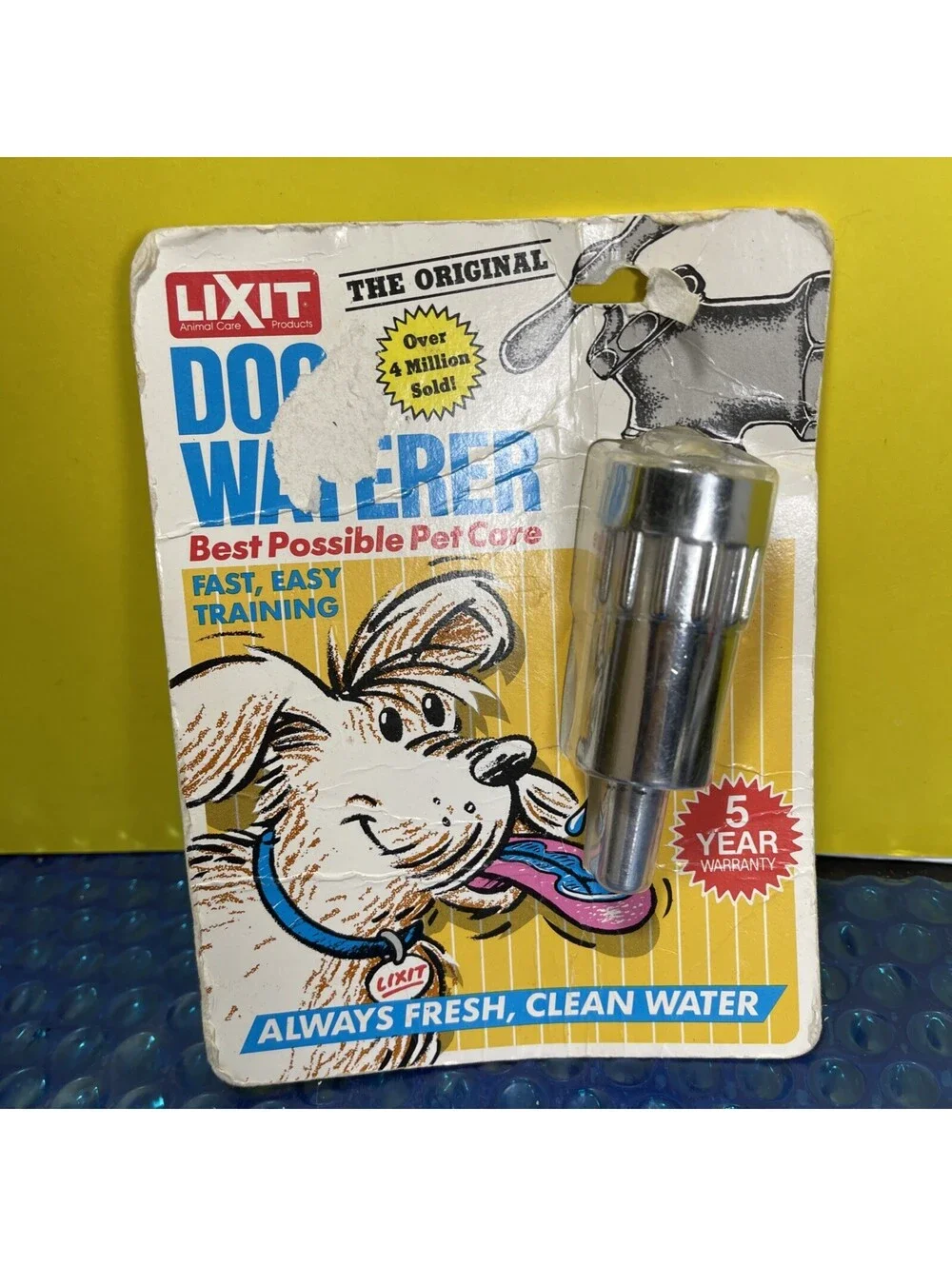 Lixit L-100 840 Water Fountain - Silver Vintage